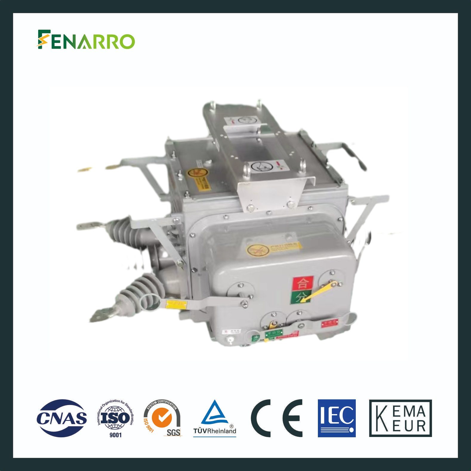 Fenarro Frzw20 серии открытый высоковольтный вакуумный выключатель SF6 с газовой изоляцией выключатель нагрузки