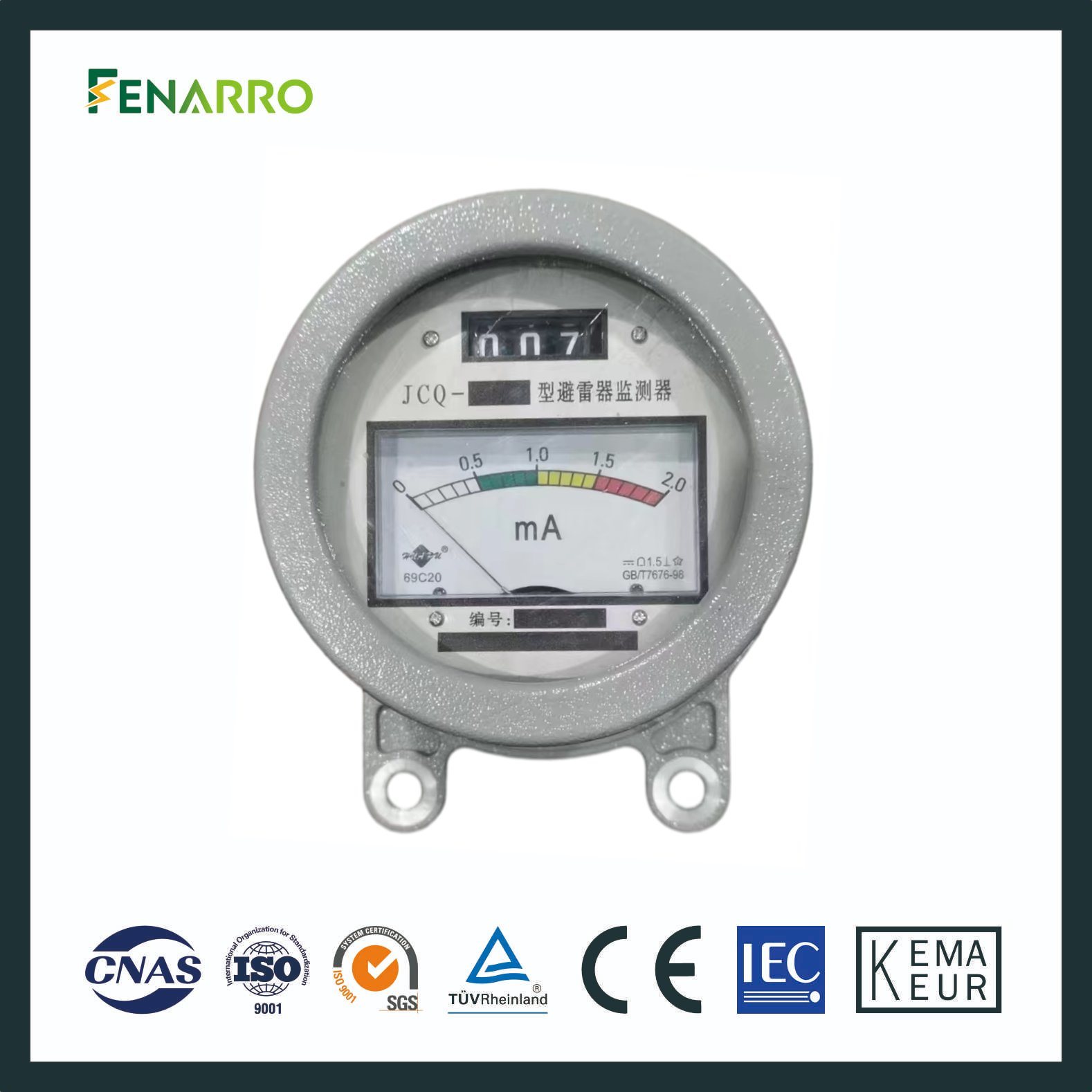 Fenarro 10кв силиконовый резиновый грозозащитный разрядник для электростанции