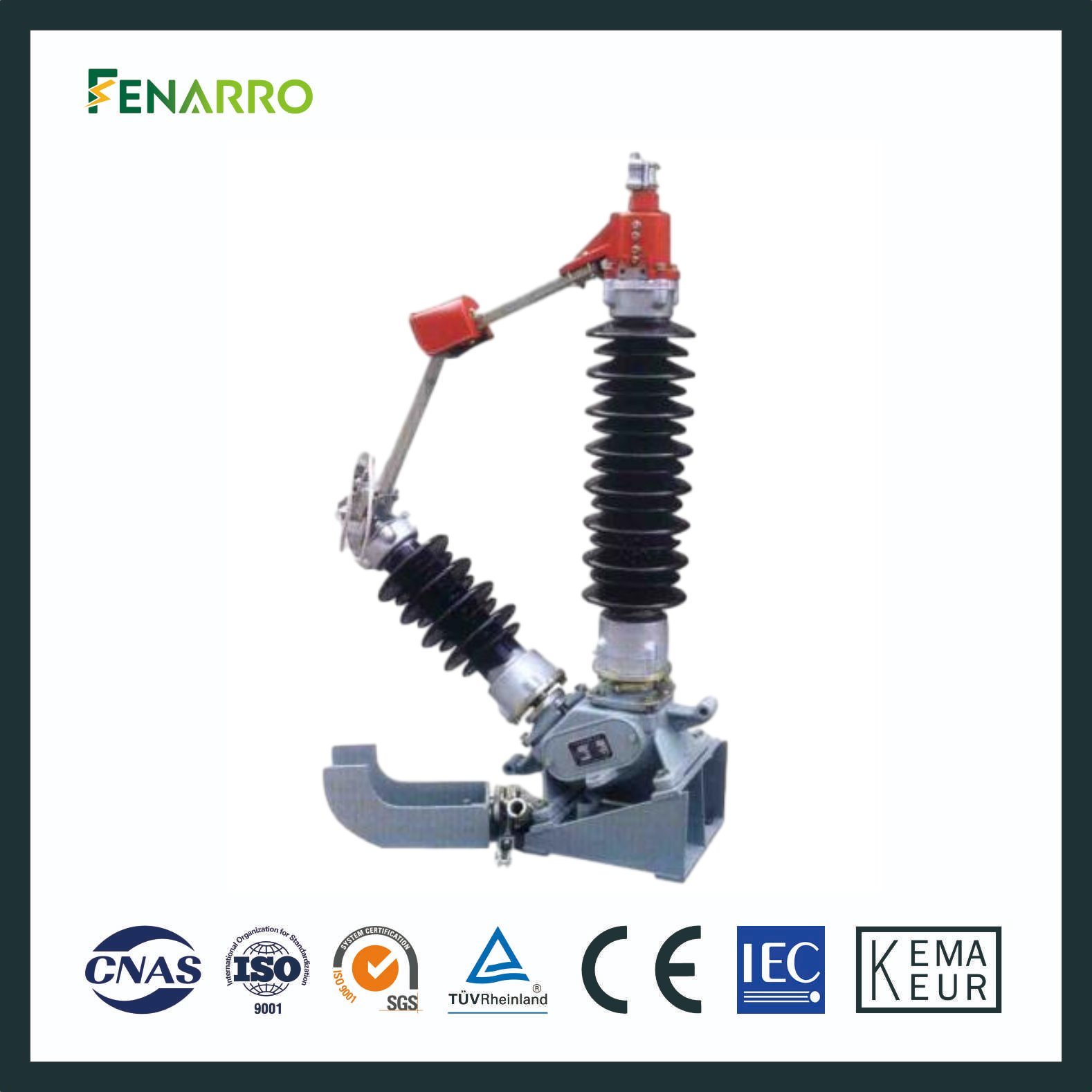 Fenarro Frgw13 Высоковольтный заземляющий разъединитель для наружного применения