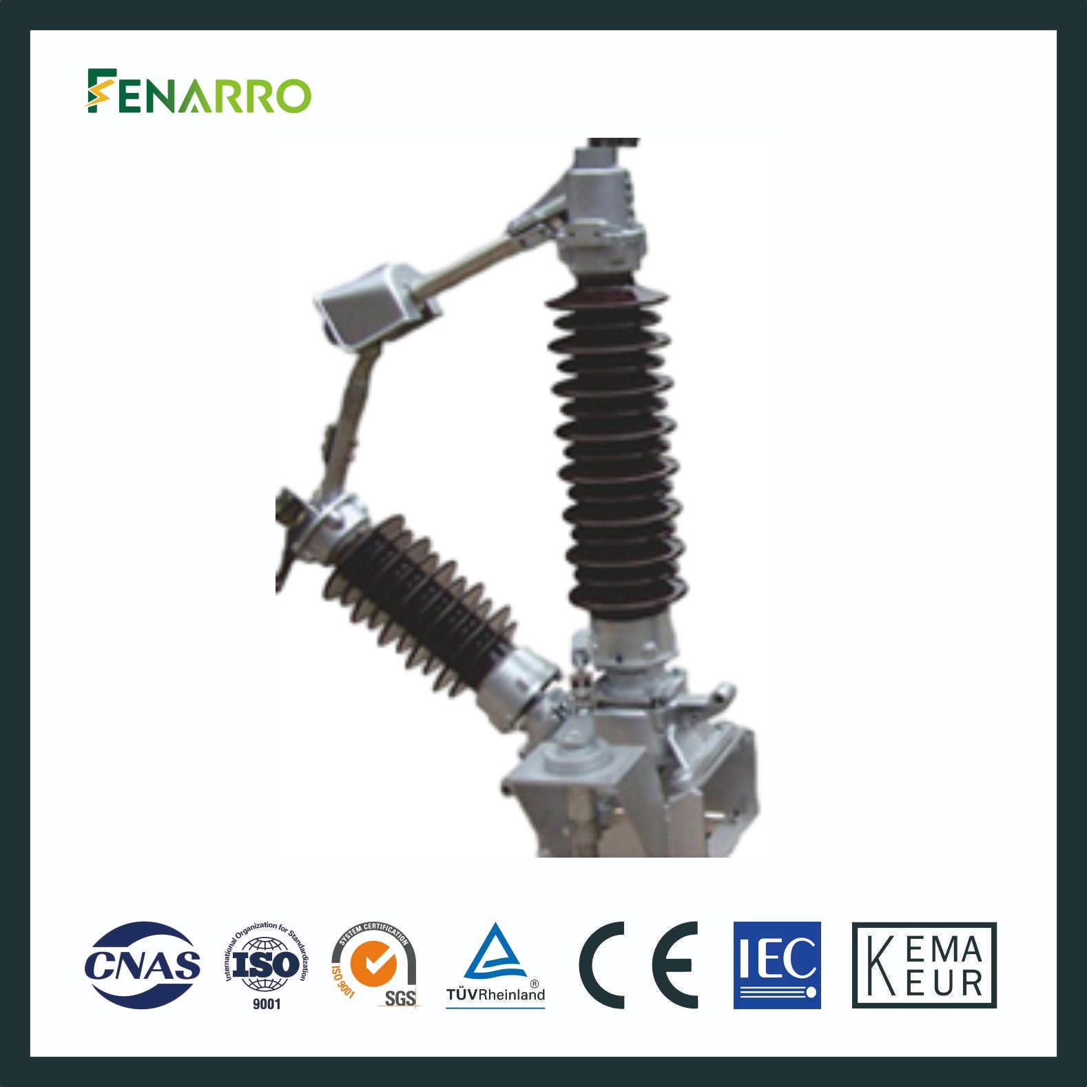 Fenarro Frgw13 Высоковольтный заземляющий разъединитель для наружного применения