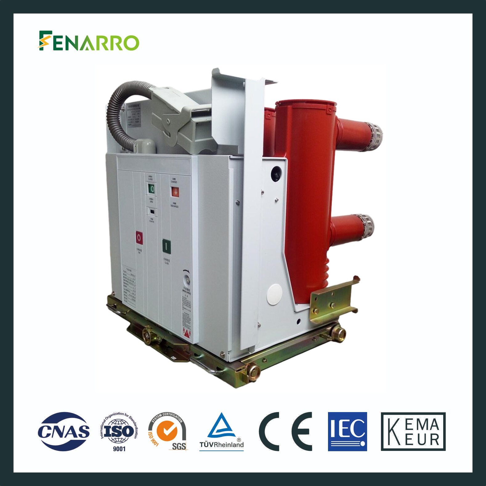 Fenarro Zn Series Vs1 Внутренний высоковольтный вакуумный выключатель Vcb