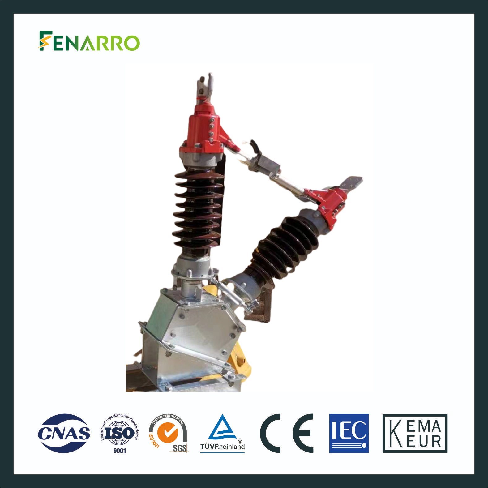 Fenarro Frgw13 Высоковольтный заземляющий разъединитель для наружного применения